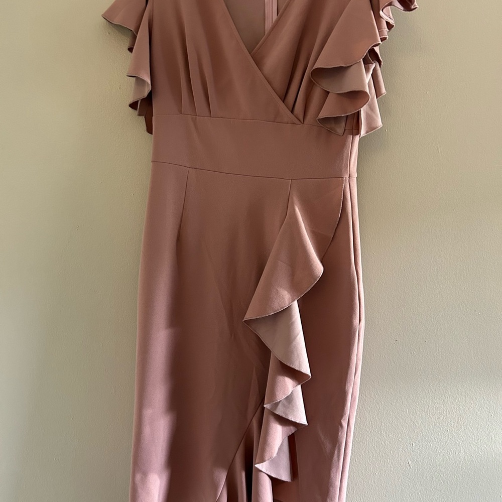 Pink Gold wedding dress